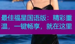 最佳福星国语版:精彩重温,一键畅享,就在这里