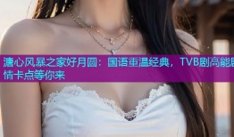 溏心风暴之家好月圆:国语重温经典,TVB剧高能剧情卡点等你来