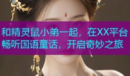 和精灵鼠小弟一起,在XX平台畅听国语童话,开启奇妙之旅